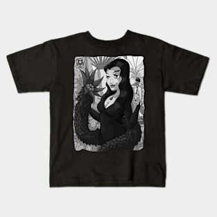 Morticia and Cleopatra- Vintage Kids T-Shirt